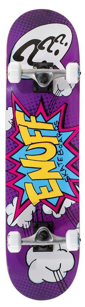 Enuff POW II Junior Complete Skateboard - Purple - 7.25" - Skatewarehouse.co.uk