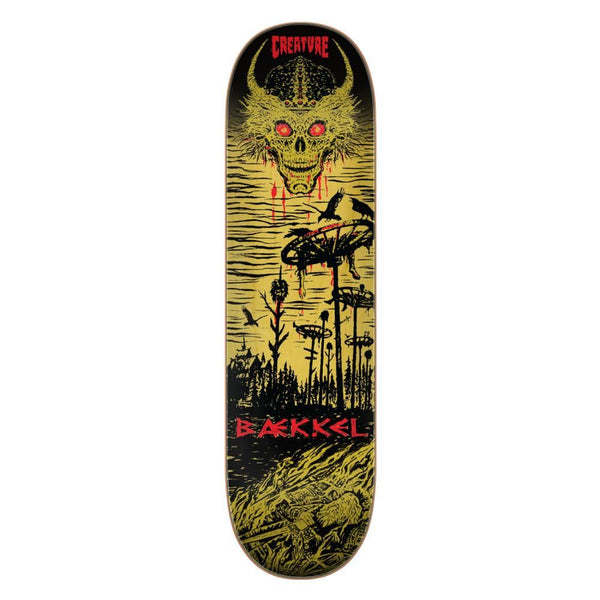 Creature Pro Baekkel Wasteland Pro Skateboard Deck - 8.6