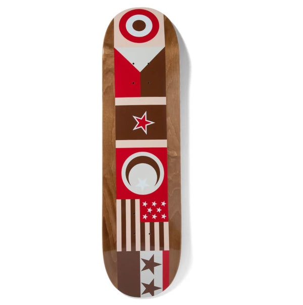 Chocolate Skateboard Flyin' the Chocolate Flags Jordan Trahan Twin Tip Skateboard Deck - 8.5