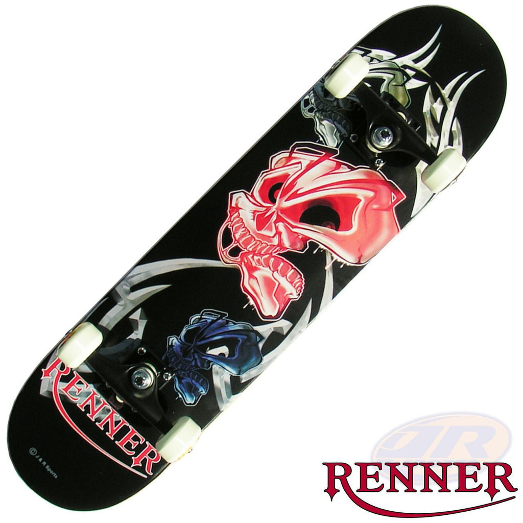 Renner A Inc Abec 5 & Black Trucks - A16 Jax Extreme Complete Skateboard - 7.75" - Skatewarehouse.co.uk