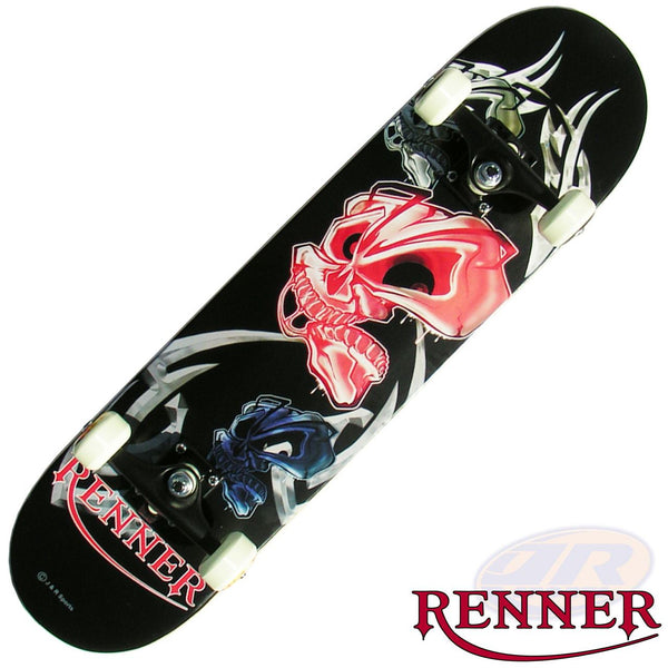 Renner A Inc Abec 5 & Black Trucks - A16 Jax Extreme Complete Skateboard - 7.75