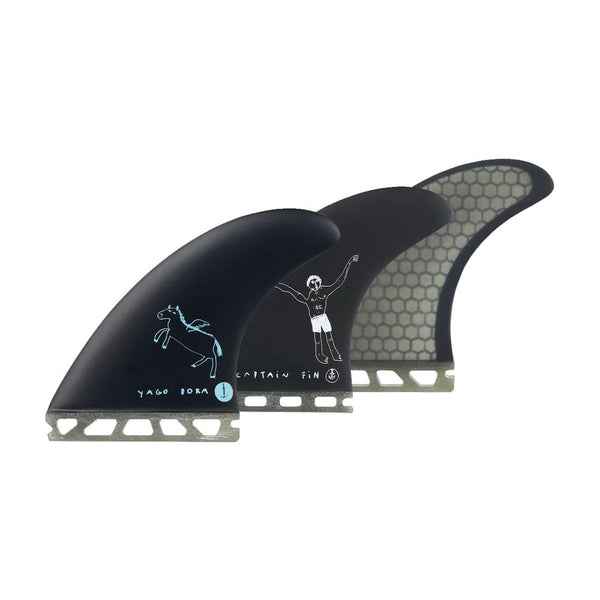 Captain Fin Co - Yago Dora Tri - MD / LG - Black (Futures) - M