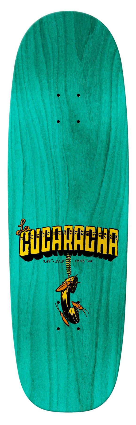 Anti Hero Team Jalopi Cucaracha Skateboard Deck - 9.69