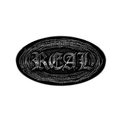 Real Barbed Oval Sticker (5 inch) - One Size
