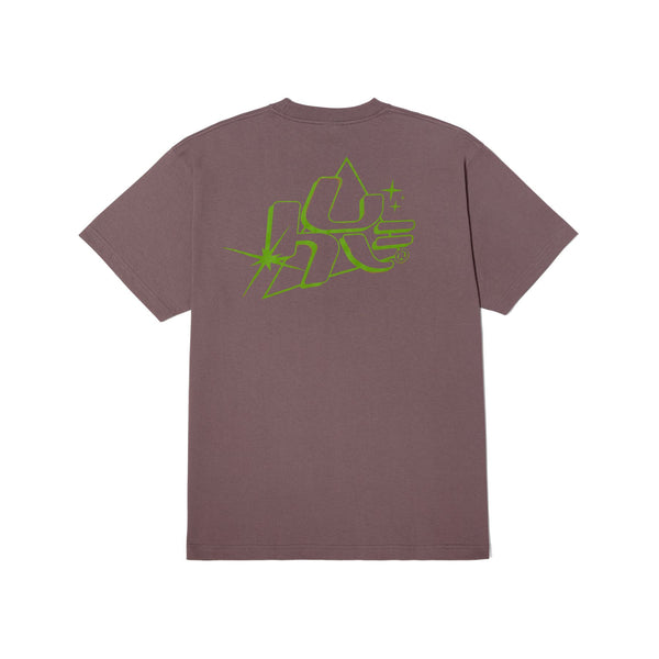 HUF Glow S / S Tee (Light Plum)
