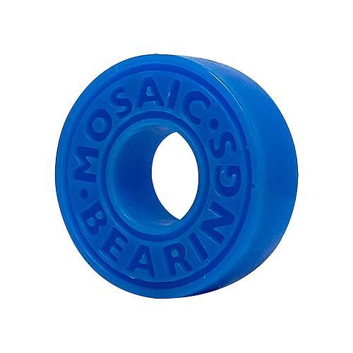 Wax Round Blue Mosaic Accessories