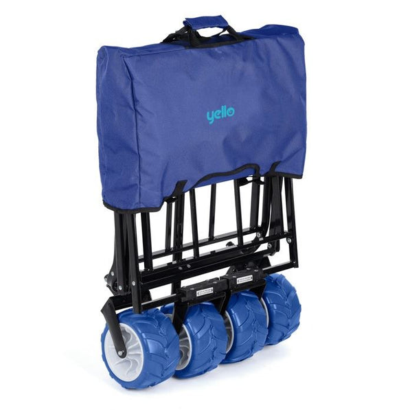 Yello Foldable Trolley - Blue
