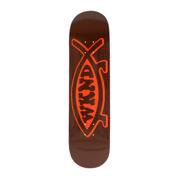 WKND Evo Fish Brown GA Skateboard Deck - 8.375