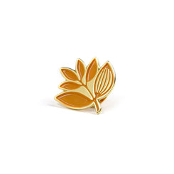 Magenta Plant Lapel Pin Stickers