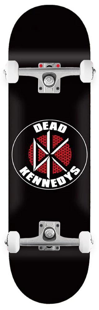 Dead Kennedys Bricks Black x Venom Custom Complete Skateboard - 8.25