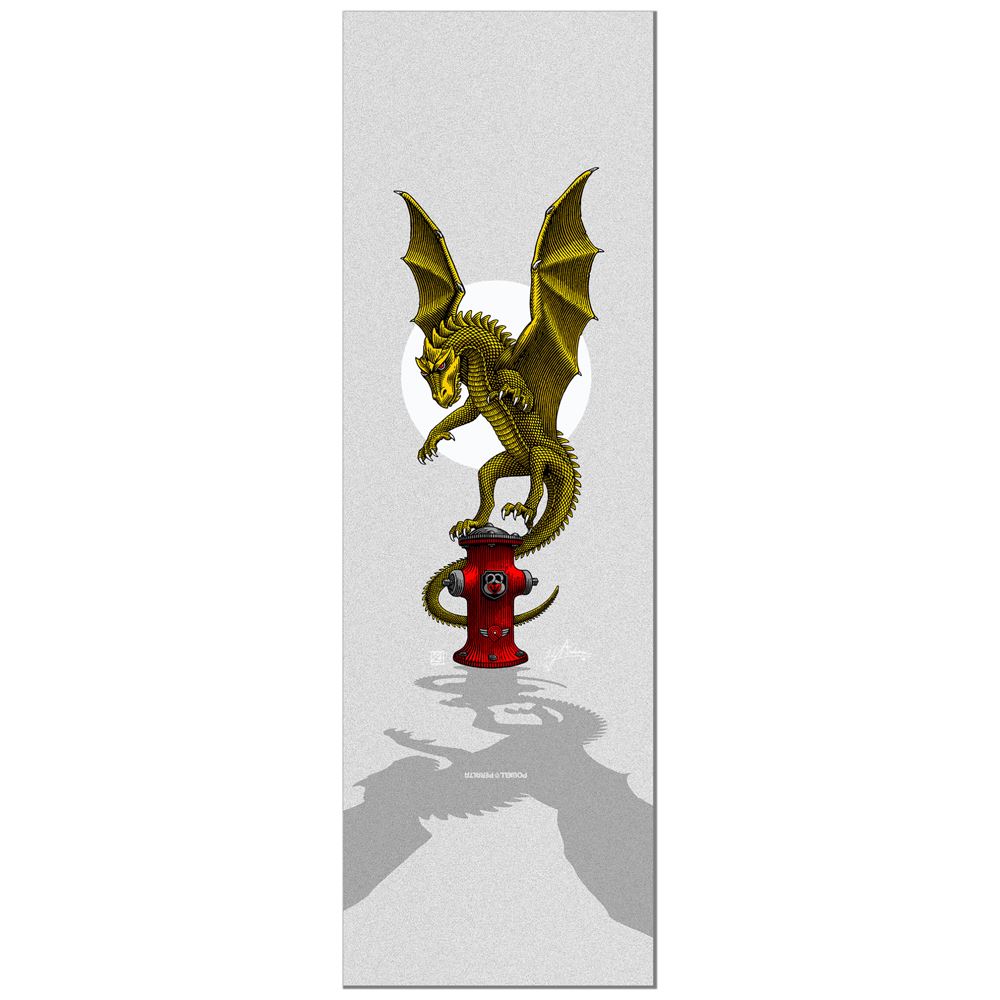 Powell Peralta Andy Anderson • Hydrant • 10.5" Clear Skateboard Grip Tape