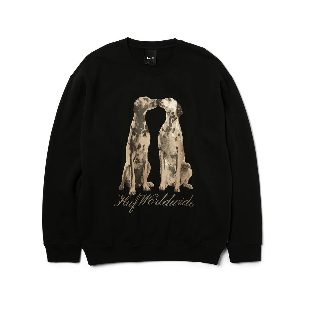 HUF Dogged Crew (Black)
