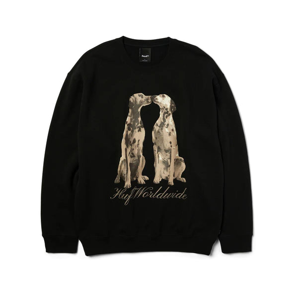 HUF Dogged Crew (Black)