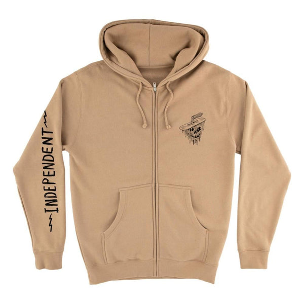 Independent Zip Hood Bratrud Notebook - Sandstone - Skatewarehouse.co.uk
