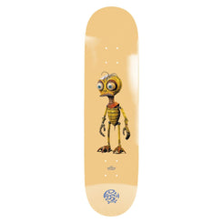 Push Bee Zombie FP Incomplete Peach Skateboard Deck - 8.25"