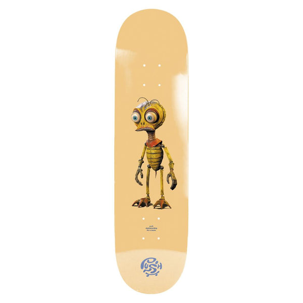 Push Bee Zombie FP Incomplete Peach Skateboard Deck - 8.25