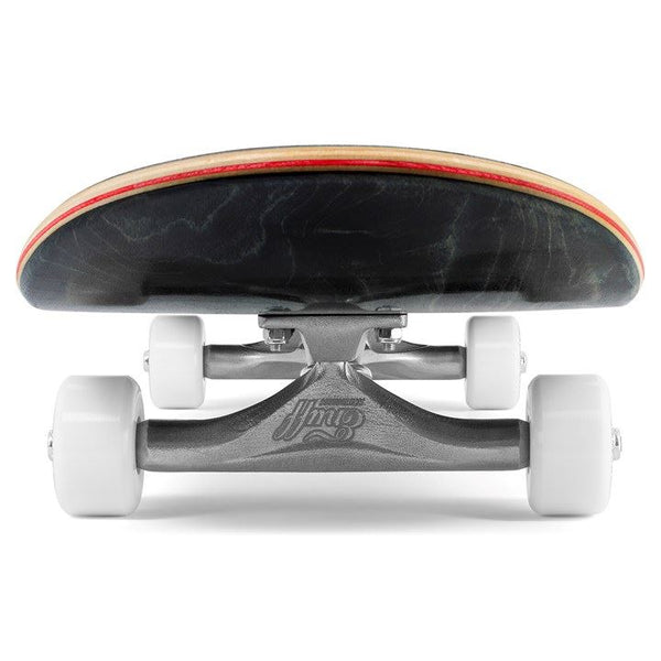 Enuff Throwback Black Complete Skateboard Bundle - SFR Helmet & Pads - 8.5