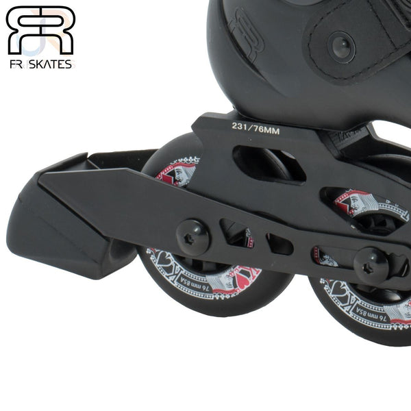 Fr Skates Fr J Adjustable Black Inline Skates - Skatewarehouse.co.uk