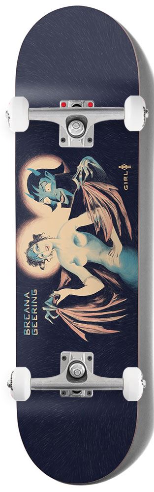 Girl Seductress Breana Geering x Venom Custom Complete Skateboard - 8.5