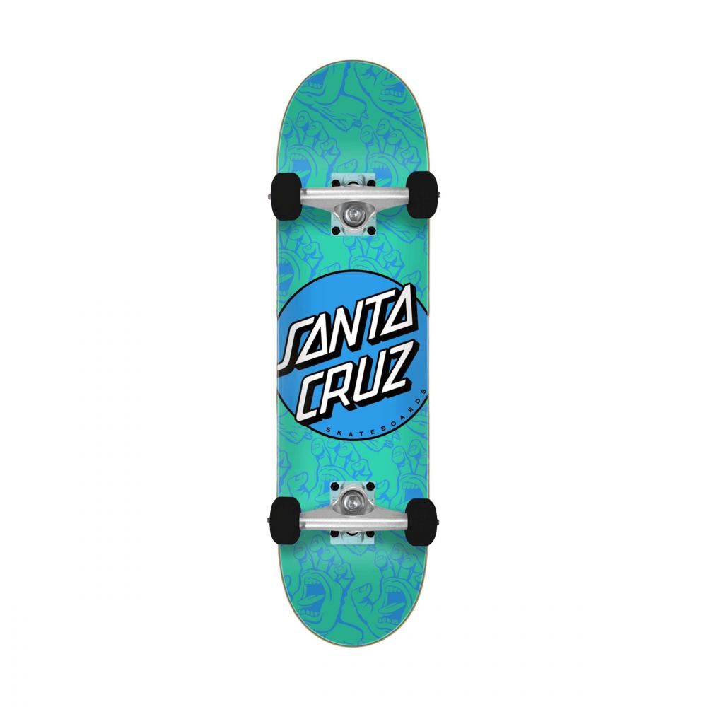 Santa Cruz Other Dot Hands Mini Complete Skateboard - 7.75"