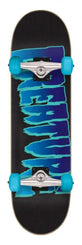 Creature Logo Micro Blue / Black Complete Skateboard - 7.5"