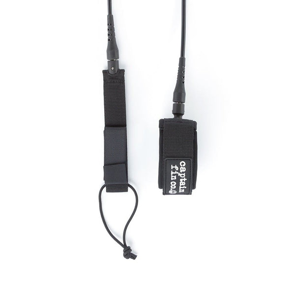 Captain Fin Co - Shred Cord - 6' Comp - Black Surf Accessory