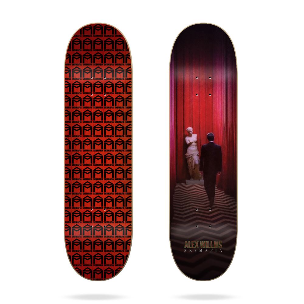 Curtains Willms x32" Sk8mafia Skateboard Deck - 8.3"