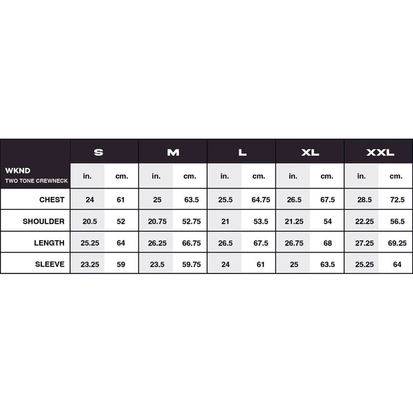 WKND Two-Tone Crewneck Khaki