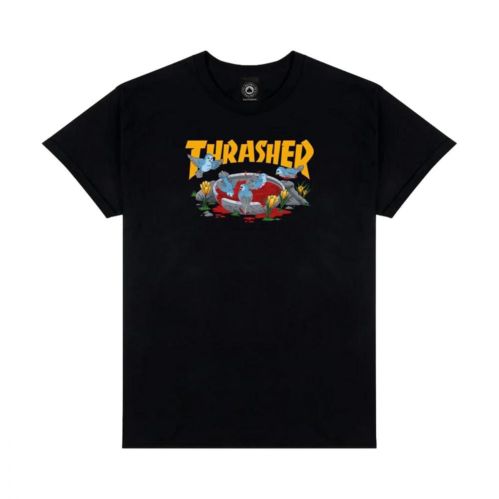 Thrasher T-Shirt Blood Bath - Black
