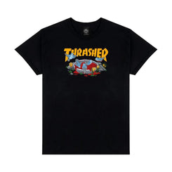 Thrasher T-Shirt Blood Bath - Black
