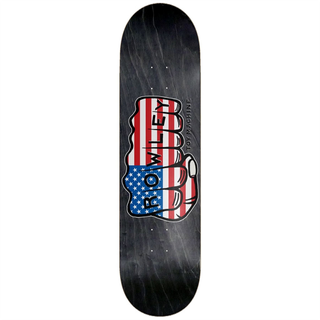 Toy Machine Geoff Rowley Old Glory Skateboard Deck - 8.5" - Skatewarehouse.co.uk