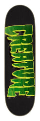 Creature Logo Outline Stumps Skateboard Deck - 9.0"