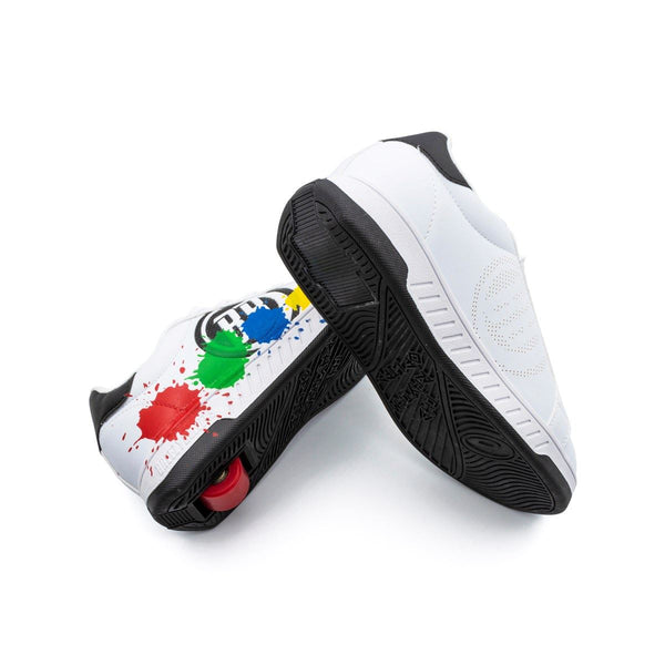 Breezy Rollers Splash - White / Black / Multicoloured - Skatewarehouse.co.uk