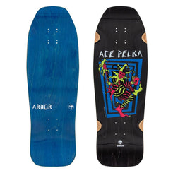 Arbor Pro Ace Pelka 10.0 Death Card Skateboard Deck - 10.0"