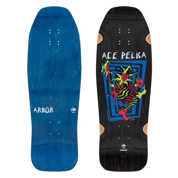 Arbor Pro Ace Pelka 10.0 Death Card Skateboard Deck - 10.0
