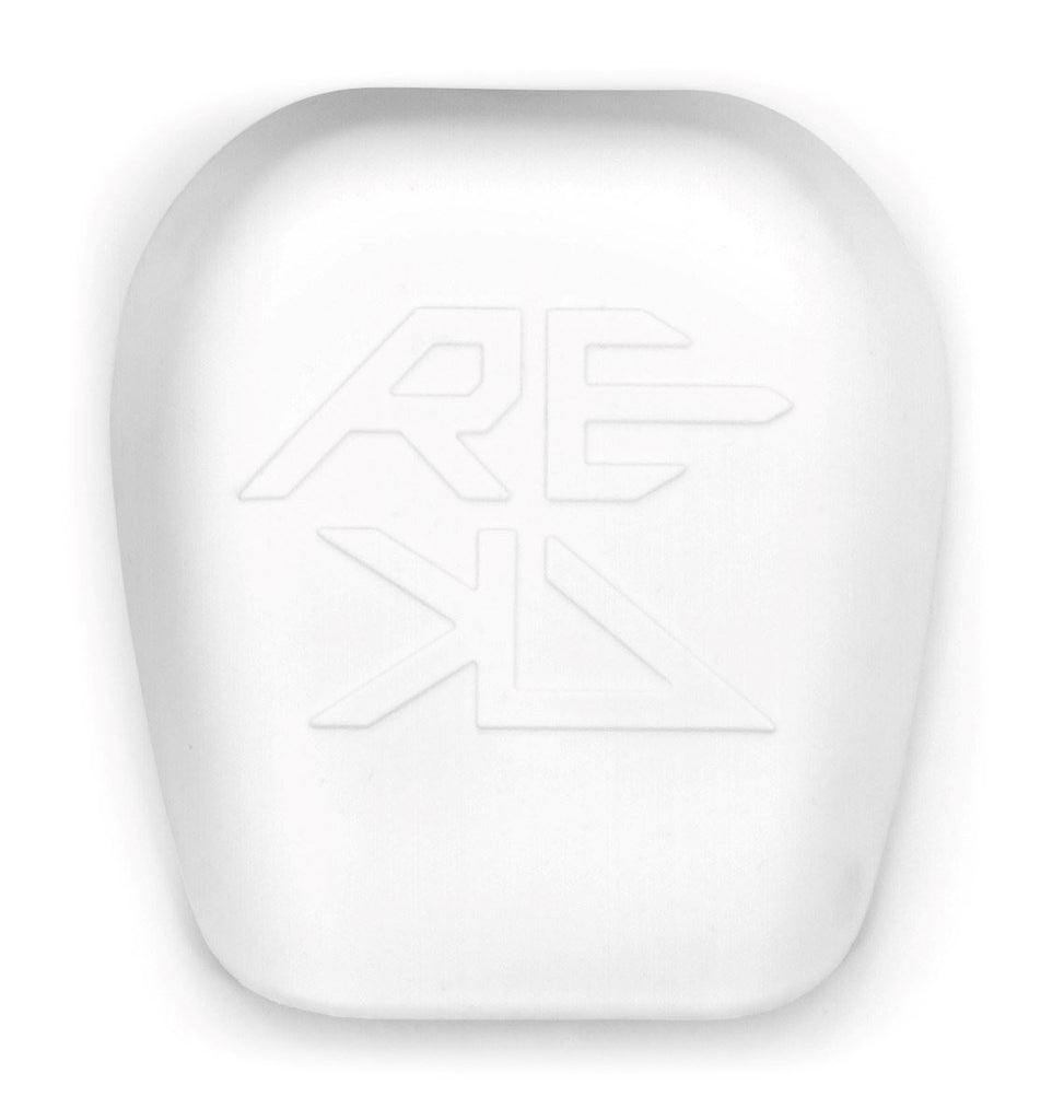 REKD Patrol Knee Pads Replacement Caps - White - Skatewarehouse.co.uk