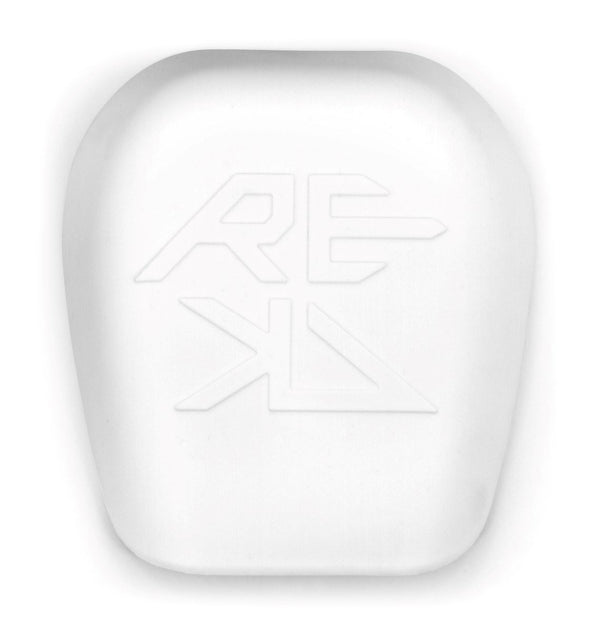 REKD Patrol Knee Pads Replacement Caps - White - Skatewarehouse.co.uk