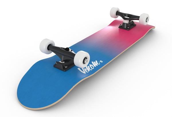 Venom My First Skateboard Complete - Fade Pink/Blue - 7.75