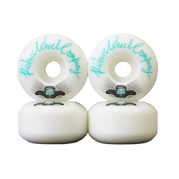Picture POP (Teal) Skateboard Wheels - 54mm