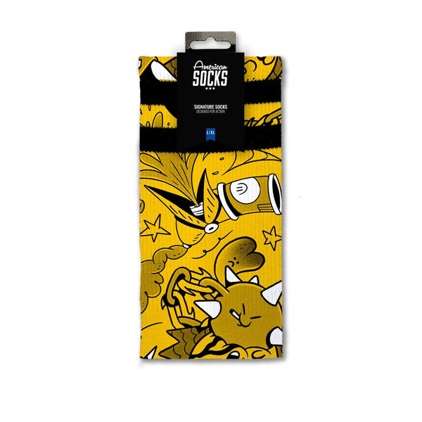 American Socks Misfire - Mid High Socks