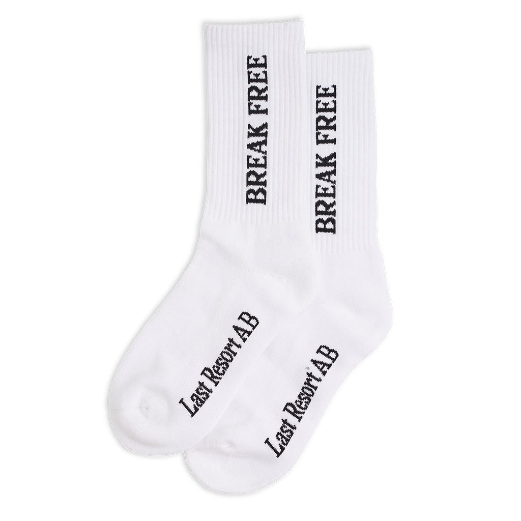 Last Resort AB Break Free Socks 3-Pack (White) - UK 6-8