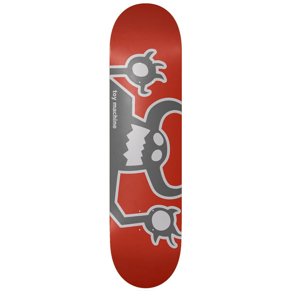Toy Machine Original Monster Red / Grey (Summer '26) Skateboard Deck - 8.25