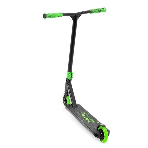 Slamm Classic Mini Stunt Scooter - One Size Green Bundle