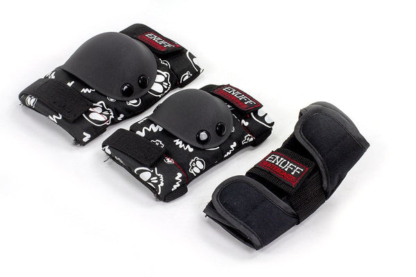 Enuff Skulls Junior Ramp Pad Set - Black - Skatewarehouse.co.uk
