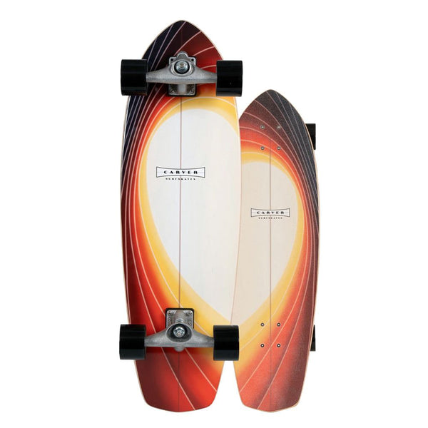 Carver Glass Off - CX Surfskate Cruiser Skateboard - 9.875" x 32.0" - Skatewarehouse.co.uk