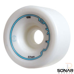 Sonar (4) - Riva - White - / 96a Skateboard Wheels - 57mm