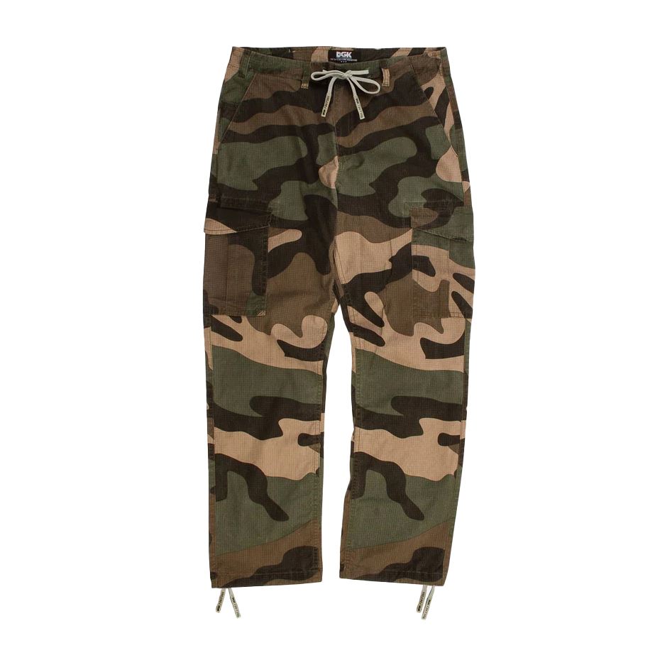 DGK O.G Cargo Pant Big Woods Camo