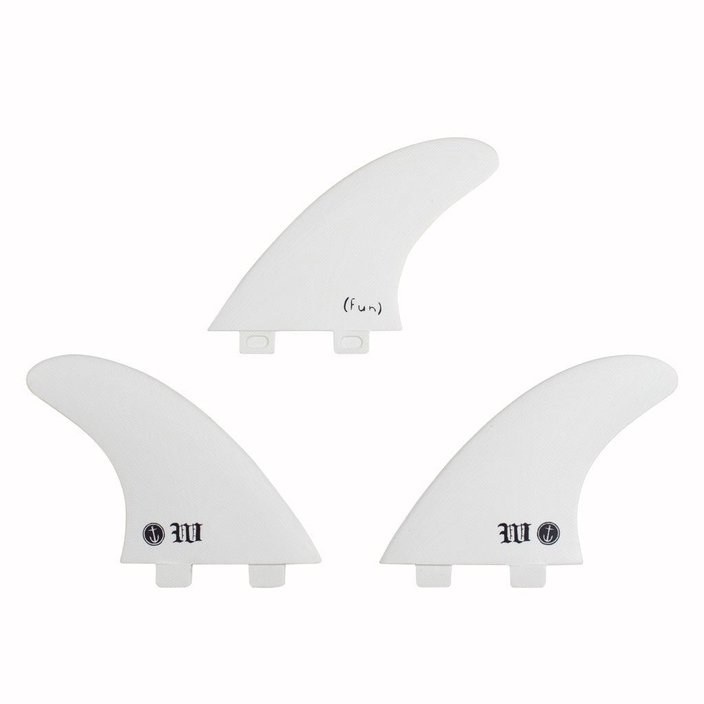 Captain Fin Co - Wade Goodall Tri - Medium - White (FCS) - M