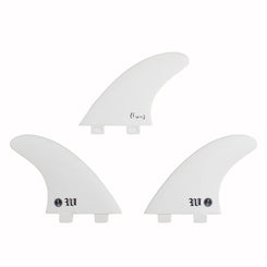Captain Fin Co - Wade Goodall Tri - Medium - White (FCS) - M