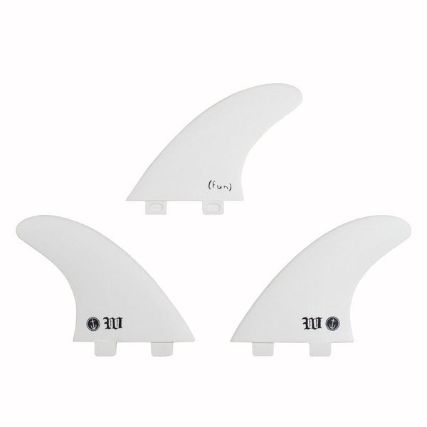 Captain Fin Co - Wade Goodall Tri - Medium - White (FCS) - M